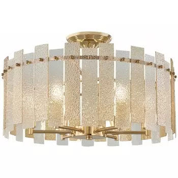 Потолочная люстра хрустальная на штанге Arte Milano Sorrento-2109 372109/6/80/500 GD