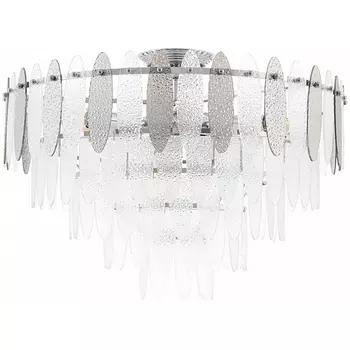 Потолочная люстра хрустальная на штанге Arte Milano Sorrento-1309 371309/9/40/580 CR