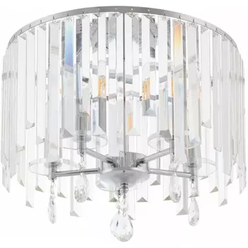 Потолочная люстра хрустальная на штанге Arte Milano Sorrento-2509 372509/5/400 CR