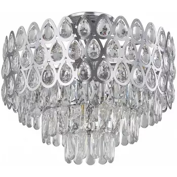 Потолочная люстра хрустальная на штанге Arte Milano Sorrento-2019 372019/7/50/460 CR