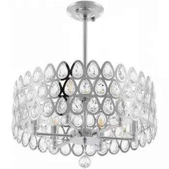 Потолочная люстра хрустальная на штанге Arte Milano Sorrento-1019 371019/6/300/490 CR