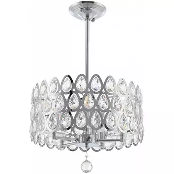 Потолочная люстра хрустальная на штанге Arte Milano Sorrento-1019 371019/5/300/390 CR