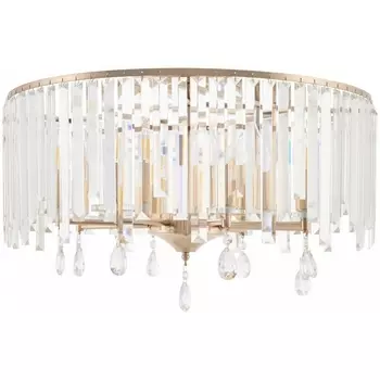 Потолочная люстра хрустальная на штанге Arte Milano Sorrento-2509 372509/8/590 GD