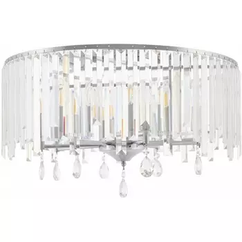 Потолочная люстра хрустальная на штанге Arte Milano Sorrento-2509 372509/8/590 CR