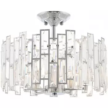 Потолочная люстра хрустальная на штанге Arte Milano Sorrento-3209 373209/5/80/390 CR