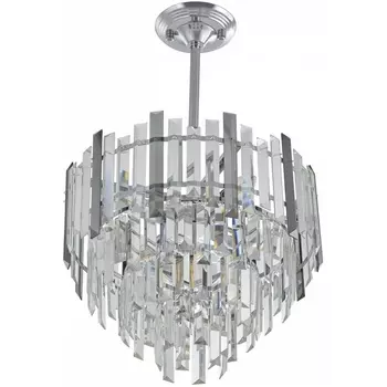 Потолочная люстра хрустальная на штанге Arte Milano Sorrento-4409 374409/6/300/400 CR