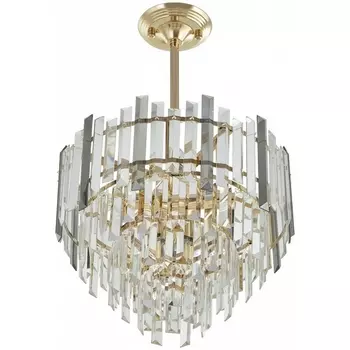 Потолочная люстра хрустальная на штанге Arte Milano Sorrento-4409 374409/6/300/400 GD