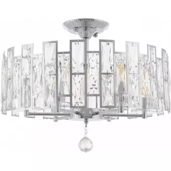 Потолочная люстра хрустальная на штанге Arte Milano Sorrento-4209 374209/6/80/470 CR