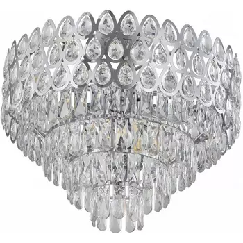 Потолочная люстра хрустальная на штанге Arte Milano Sorrento-2019 372019/8/50/550 CR