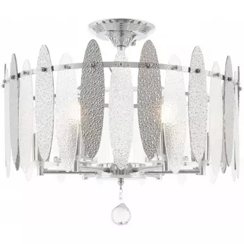 Потолочная люстра хрустальная на штанге Arte Milano Sorrento-3309 373309/6/80/470 CR