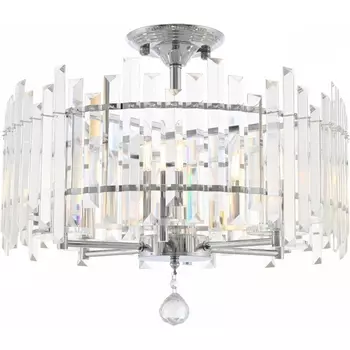 Потолочная люстра хрустальная на штанге Arte Milano Sorrento-2409 372409/6/100/470 CR