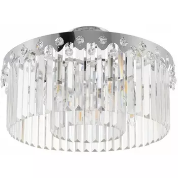 Потолочная люстра хрустальная на штанге Arte Milano Sorrento-8909 378909/6/50/490 CR