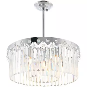 Потолочная люстра хрустальная на штанге Arte Milano Sorrento-8909 378909/6/300/490 CR