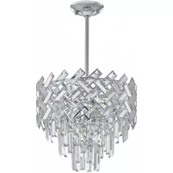 Потолочная люстра хрустальная на штанге Arte Milano Sorrento-8019 378019/6/300/390 CR