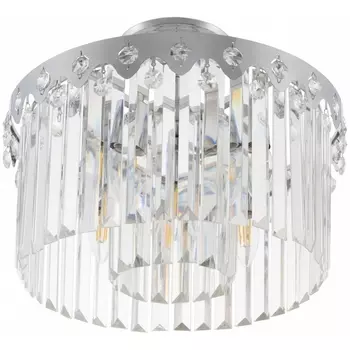 Потолочная люстра хрустальная на штанге Arte Milano Sorrento-8909 378909/5/50/390 CR