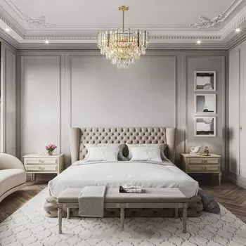 Потолочная люстра хрустальная на штанге Arte Milano Sorrento-4409 374409/9/300/570 GD