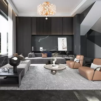 Потолочная люстра хрустальная на штанге Arte Milano Sorrento-7019 377019/5/50/390 GD