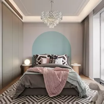 Потолочная люстра хрустальная на штанге Arte Milano Sorrento-8019 378019/9/300/570 CR