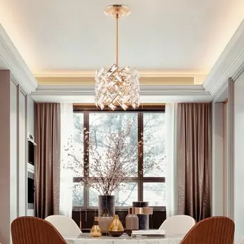 Потолочная люстра хрустальная на штанге Arte Milano Sorrento-7019 377019/1/300/200 GD