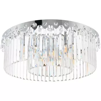 Потолочная люстра хрустальная на штанге Arte Milano Sorrento-8909 378909/8/50/580 CR