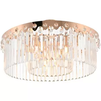 Потолочная люстра хрустальная на штанге Arte Milano Sorrento-8909 378909/8/50/580 GD