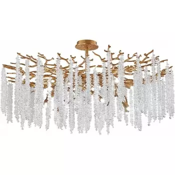 Потолочная люстра хрустальная на штанге Arte Milano Milano-1 23111.1000.14.G9.A IB