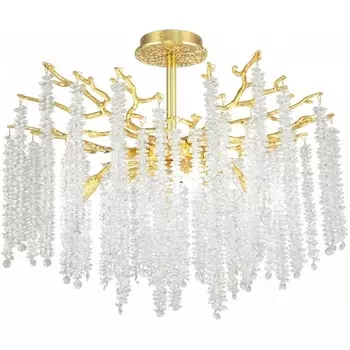 Потолочная люстра хрустальная на штанге Arte Milano Milano-1 23111.600.8.E14.A GD