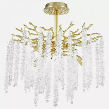 Потолочная люстра хрустальная на штанге Arte Milano Milano-1 23111.460.6.G9.A GD