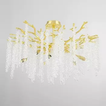 Потолочная люстра хрустальная на штанге Arte Milano Milano-1 23111.760.10.G9.A GD