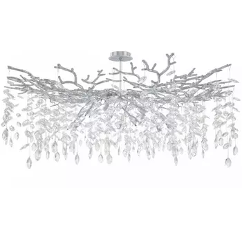 Потолочная люстра хрустальная на штанге Arte Milano Milano-1 23111.1200.18.G9.B CR
