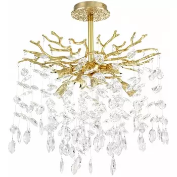 Потолочная люстра хрустальная на штанге Arte Milano Milano-1 23111.460.6.E14.B GD