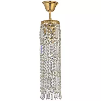 Потолочная люстра хрустальная на штанге Arti Lampadari Stella Gold Stella E 1.3.10.101 G