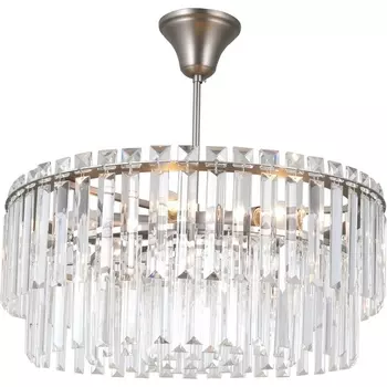 Потолочная люстра хрустальная на штанге Moderli Crystal V10737-6P