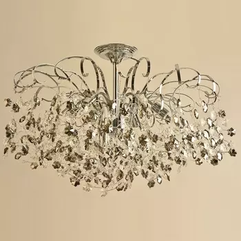 Потолочная люстра хрустальная на штанге Reluce 08285-0.4-08 CR