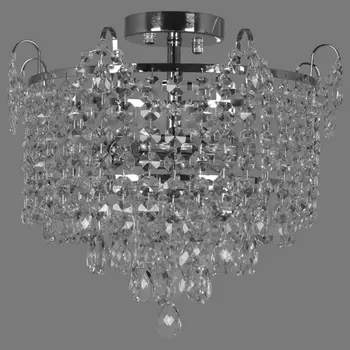 Потолочная люстра хрустальная на штанге Reluce 90192-0.3-06 CR