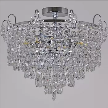 Потолочная люстра хрустальная на штанге Reluce 90192-0.3-08 CR