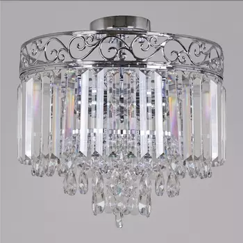 Потолочная люстра хрустальная на штанге Reluce 90183-0.3-06 CR