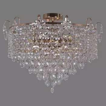 Потолочная люстра хрустальная на штанге Reluce 90192-0.3-08 FGD