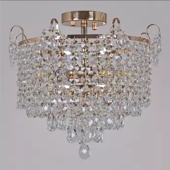 Потолочная люстра хрустальная на штанге Reluce 90192-0.3-06 FGD