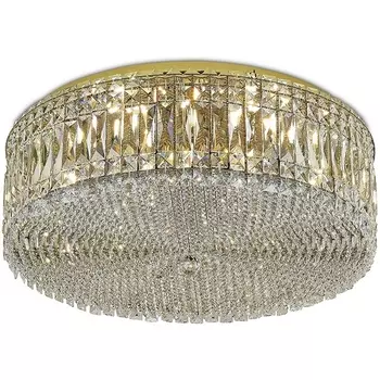 Потолочная люстра хрустальная Newport 8450 8459+3/PL gold