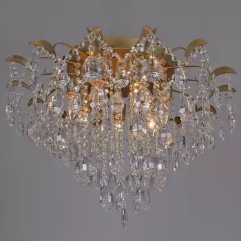 Потолочная люстра хрустальная Reluce 04035-0.3-07 MATT GOLD