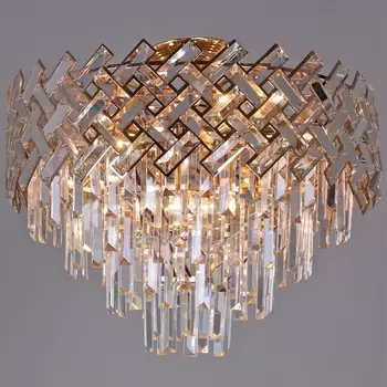 Потолочная люстра хрустальная Reluce 09108-3.4-09