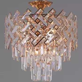 Потолочная люстра хрустальная Reluce 09108-3.4-06