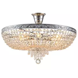 Потолочная люстра хрустальная ROCOCO 81407/8C CHROME (Natali Kovaltseva)