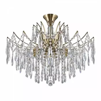 Потолочная люстра хрустальная Citilux Селена CL302183