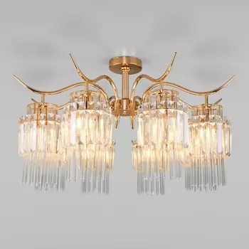 Потолочная люстра хрустальная Sevilia 10119/8 (Eurosvet)