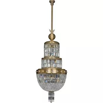 Потолочная люстра хрустальная Sienna-crystal Kutek Swarovski SIE-ZWD-1(P)600
