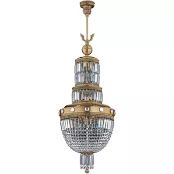 Потолочная люстра хрустальная Sienna-crystal Kutek Swarovski SIE-ZWD-1(P)400