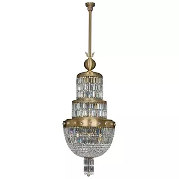 Потолочная люстра хрустальная Sienna-crystal Kutek Swarovski SIE-ZWD-1(ZM)600