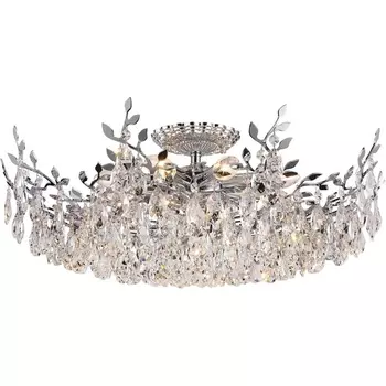 Потолочная люстра хрустальная Stilfort Sofia 1031/09/08C листья